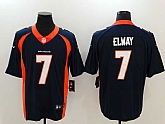 Nike Denver Broncos #7 John Elway Navy Vapor Untouchable Player Limited Jersey,baseball caps,new era cap wholesale,wholesale hats